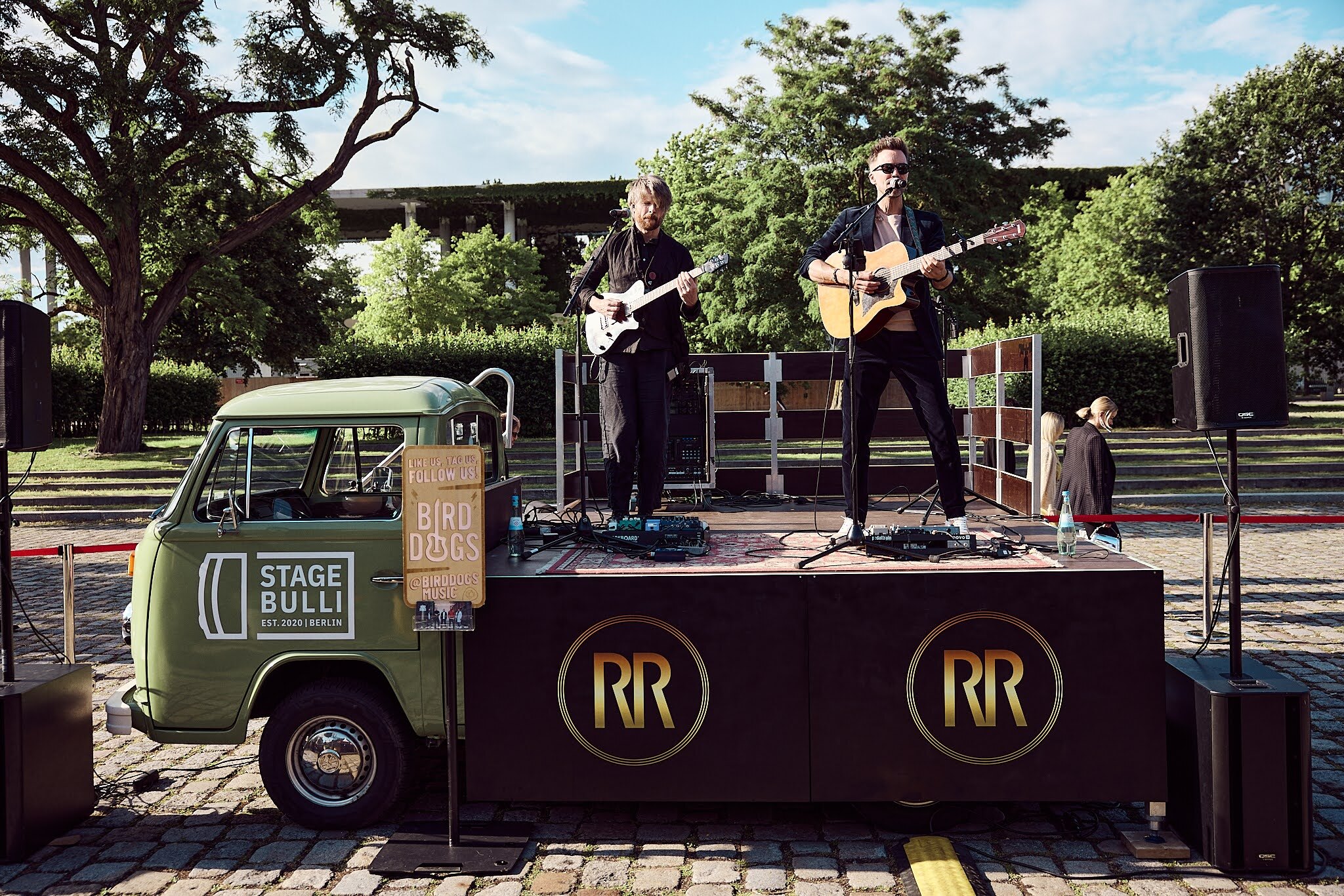 Live-Musik beim Empfang von Revenue Royale